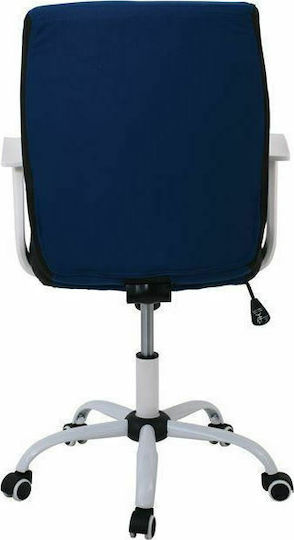 Woodwell BF3900 Office Chair with Blue Recline