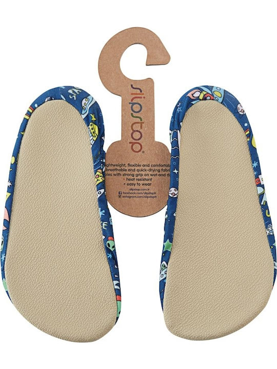 Slipstop Planet Children's Beach Shoes Blue SS-10J