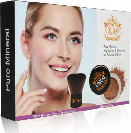 Cougar 100% Mineral Face & Body Shimmer Сет за грим за лице Лице