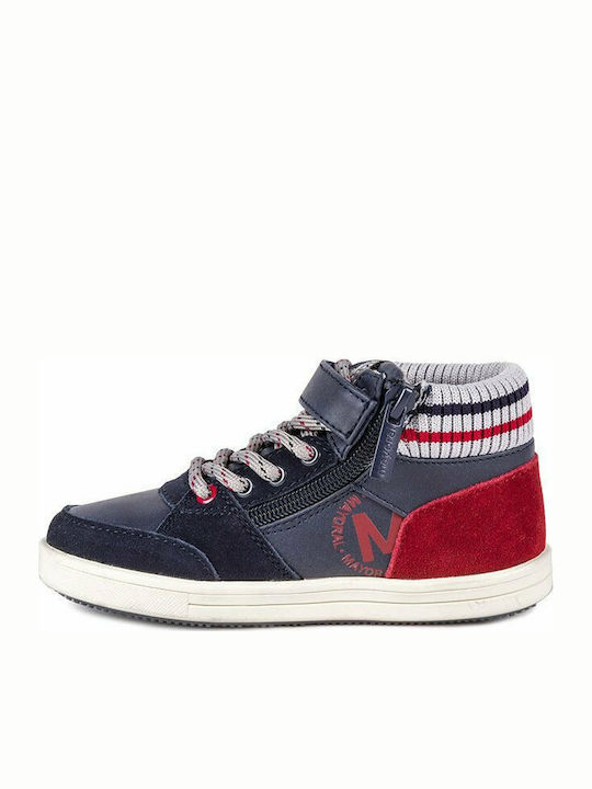 Mayoral Kids Sneakers High Navy Blue