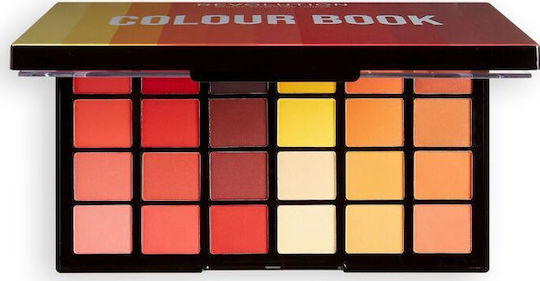Revolution Beauty Colour Book Παλέτα με Σκιές Ματιών σε Στερεή Μορφή CB03 38.4gr