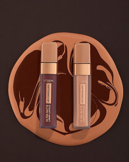 L'Oreal Paris Les Chocolates Ultra Matte Long Lasting Liquid Lipstick Matte 868 Cacao 7.6ml