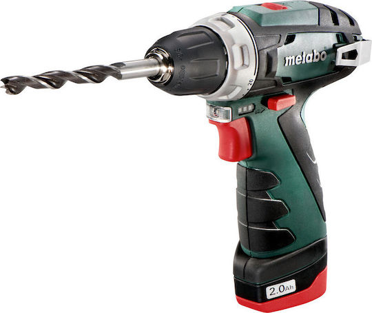 Metabo PowerMaxx BS Basic Δραπανοκατσάβιδο Μπαταρίας 10.8V 2x2Ah