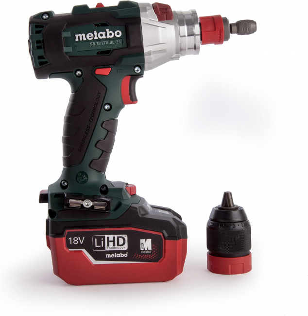 Metabo SB 18 LTX BL Q I 18V 2x5.5Ah - Skroutz.gr