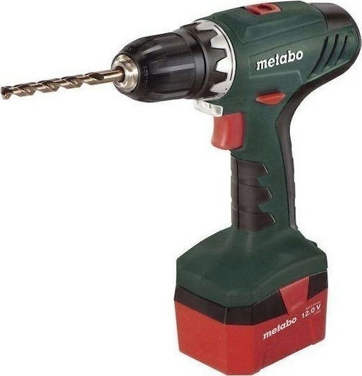 Metabo BS 12 NiCd Δραπανοκατσάβιδο Μπαταρίας 12V 2x1.7Ah