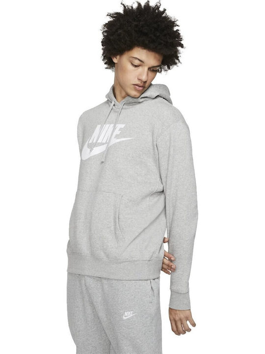 Club Суитшърт с Качулка Heather Grey