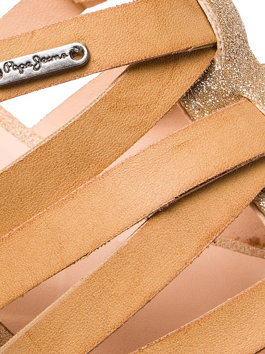 Kids' Sandals Elsa Tiras Brown