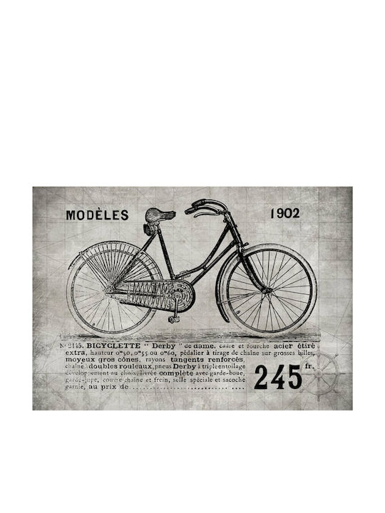 Fototapet de Perete Bicycle Vintage 100x70 Tesatura L100xW70cm