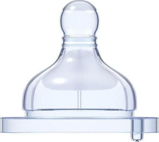 Chicco Physiological Θηλές από Σιλικόνη Μεσαίας Ροής για 0+ μηνών 2τμχ
