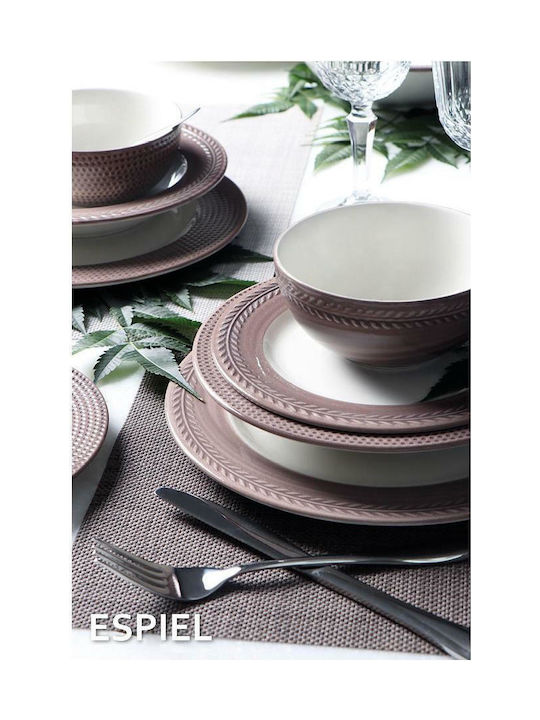 Espiel Plastic Placemat Gray 45x30cm
