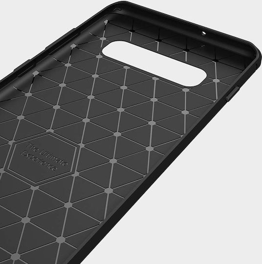 Hurtel Back Cover Σιλικόνης Μαύρο (Galaxy S10+)