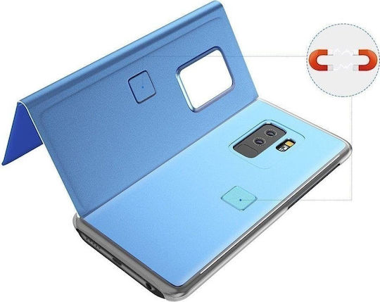 Hurtel Clear View Book Πλαστικό Μπλε (Huawei P Smart Z)