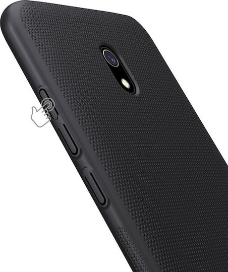 Nillkin Super Frosted Umschlag Rückseite Kunststoff Wasserdicht Schwarz (Redmi 8A)