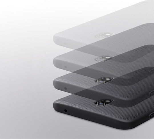 Nillkin Super Frosted Umschlag Rückseite Kunststoff Wasserdicht Schwarz (Redmi 8A)