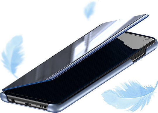 Hurtel Clear View Book Plastic Blue (Galaxy S10)
