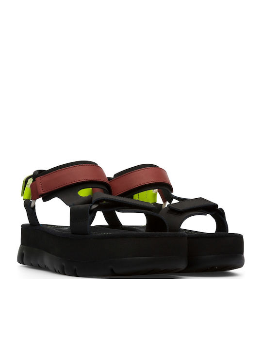 Oruga Up Δερμάτινα Γυναικεία Ανατομικά Σανδάλια Sporty Flatforms