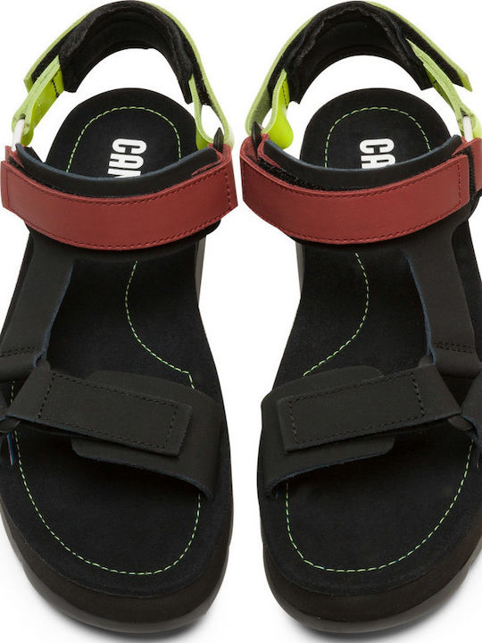 Oruga Up Δερμάτινα Γυναικεία Ανατομικά Σανδάλια Sporty Flatforms
