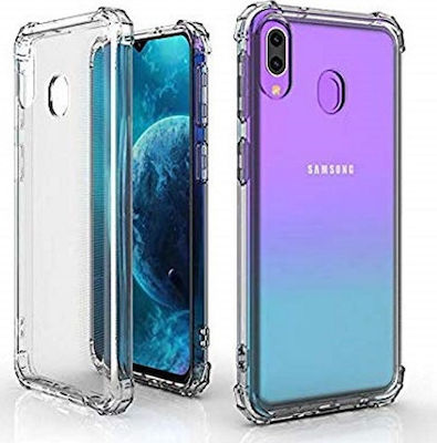 Umschlag Rückseite Silikon 0.5mm Transparent (Galaxy A30)