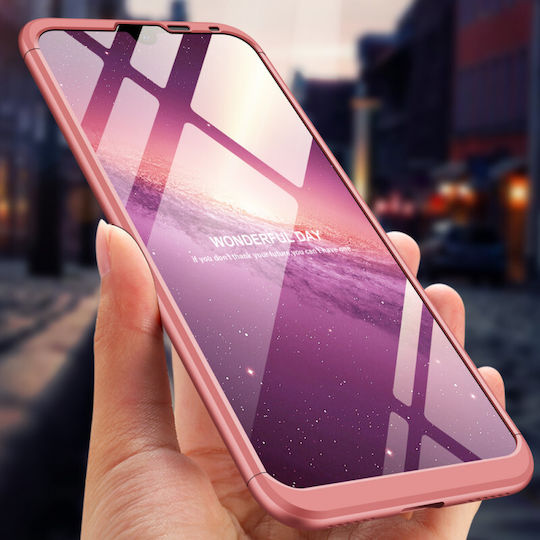 360 Full Cover Πλαστικό 0.3mm Ροζ Χρυσό (Huawei Y7 2019 / Y7 Prime 2019)