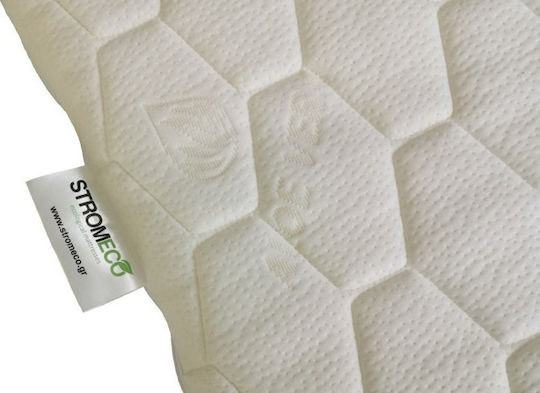 Strom Eco Mattress Topper Foam 3+ Aloe Vera Double Foam Infused with Aloe & Removable Cover 150x200cm