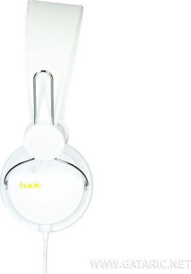 Havit HV-2198d Wired On Ear Headphones Whitά 21.05.0007