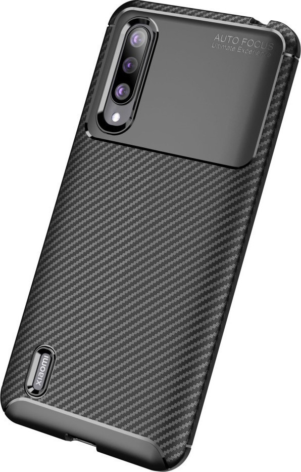 Carbon Brushed Back Cover Μαύρο (Xiaomi Mi 9 Lite) Skroutz.gr
