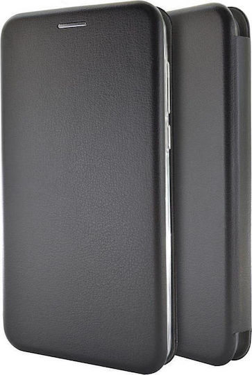 Книга Изкуствена кожа Черен (Galaxy A40)