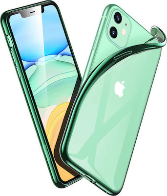 ESR Essential Twinkler Umschlag Rückseite Silikon Grün (iPhone 11)