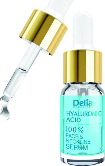 Delia Cosmetics Acid Moisturizing & Anti-aging Serum Face with Hyaluronic Acid 10ml