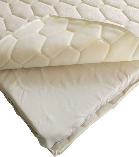 Strom Eco Ανώστρωμα Memory 5 + Aloe Vera Διπλό Memory Foam Eμποτισμένο με Αλόη & Αποσπώμενο Κάλυμμα 140x200εκ.