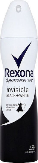 Rexona Motion Sense Invisible On Black & White 48h Anti-perspirant Anti-transpirant 48h Deodorant Spray 150ml