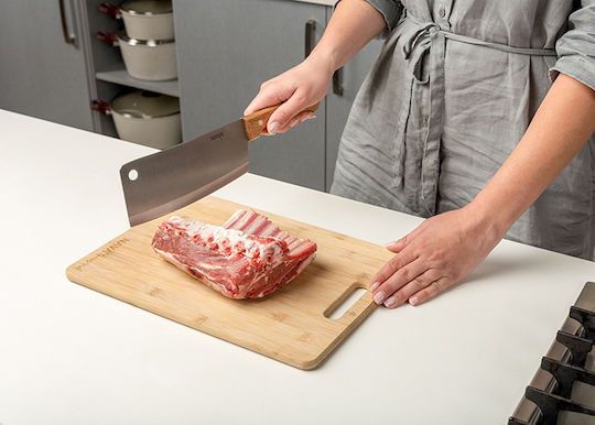Nava Terrestrial Cleaver Made of Stainless Steel 17.5cm