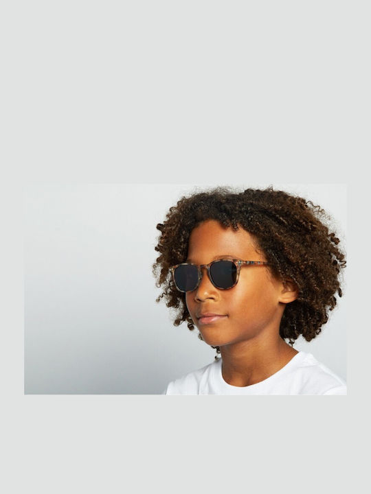 Izipizi The Square Kids Sunglasses Blue Tortoise For 5-10 Years