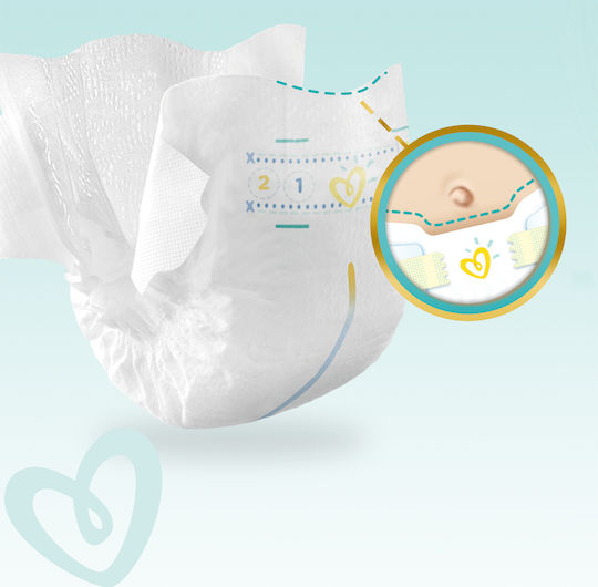 Pampers Πάνες με Αυτοκόλλητο Premium Care No. 1 για 2-5kg 52τμχ
