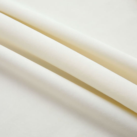 vidaXL Set Blackout Curtains With Pencil Pleat Cream 140x245 cm