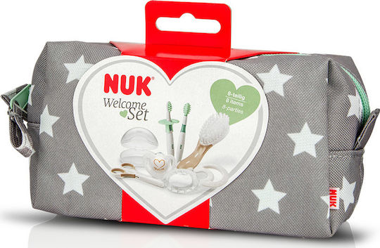 Nuk Baby Care Set Gray 8 Pieces