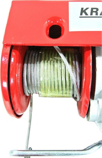 Kraft & Dele Elektrohebezeug for Load Weight up to 250kg in Rot Color