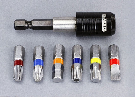 Dewalt Σετ 32 Μύτες Κατσαβιδιού Ίσιο / Σταυρός / Torx / Αστέρι