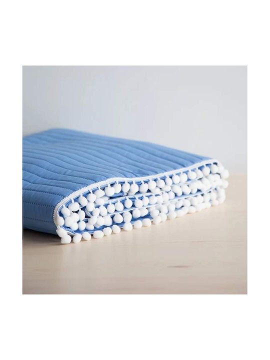 Nima Kinderdecken Einzeln Finesse Blau 160x240cm