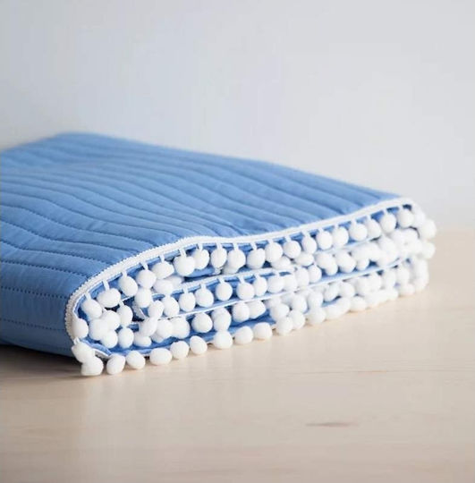 Nima Kids Quilt Single Finesse Blue 160x240cm
