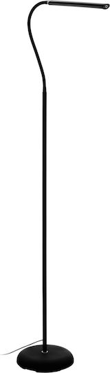 Eglo Laroa LED Floor Lamp Height 130x53cm with Natural White Light 550lm Black