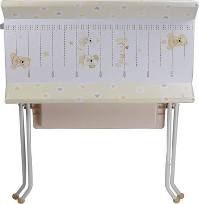 Bebe Stars Baby Bath-Changing Table White