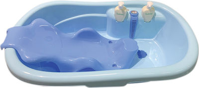 Cangaroo Baby Bath Santorini with Thermometer Blue 107367