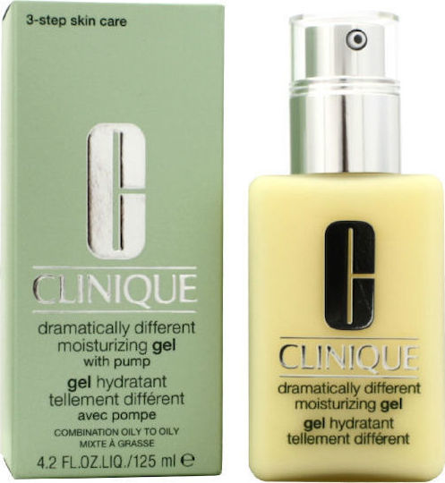 Clinique Dramatically Different Moisturizing Gel Hidratant de Față cu Acid Hialuronic și Centella Asiatica 125ml