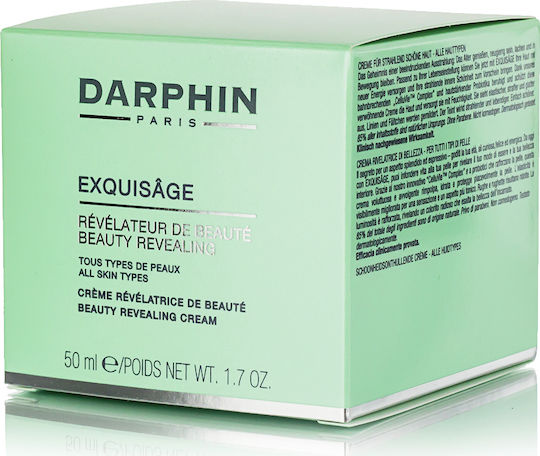 Darphin Exquisage Beauty Revealing 24ωρη Κρέμα Προσώπου για Ενυδάτωση, Αντιγήρανση & Σύσφιξη με Υαλουρονικό Οξύ & Προβιοτικά 50ml