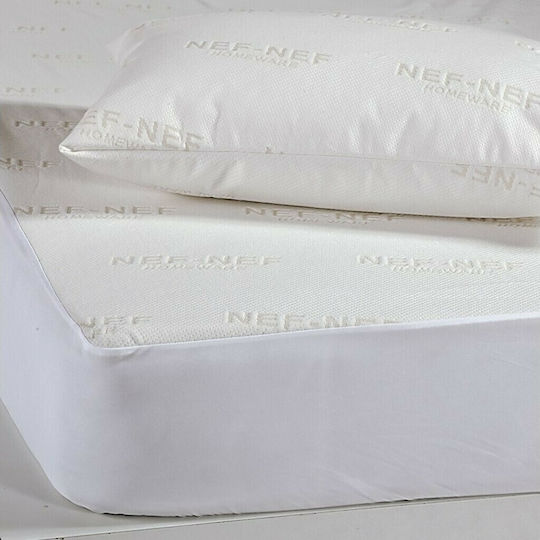 Nef-Nef Homeware Zακάρ Σετ Προστατευτικά Μαξιλαριών Αδιάβροχα Λευκά 50x70cm 015079 Nef-Nef Homeware Zακάρ Σετ Προστατευτικά Μαξιλαριών Αδιάβροχα Λευκά 50x70cm 015079