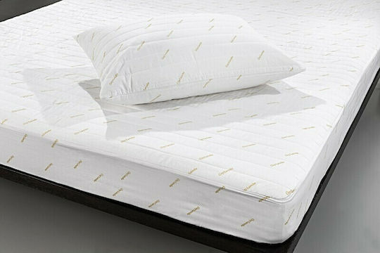 Guy Laroche Quilted Pillow Protector Set Quilted White 50x70cm.