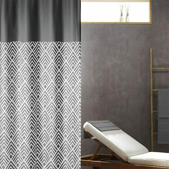 Sealskin Angoli Perdea de Baie Țesătură 180x200cm Gri 233561312