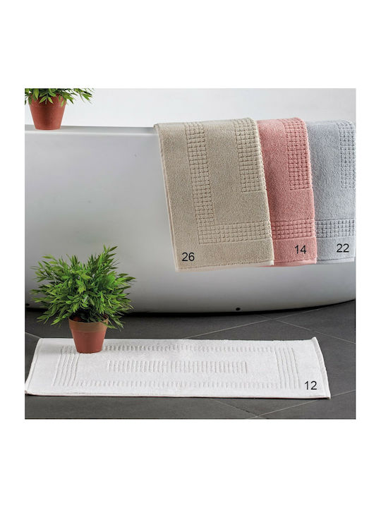 Kentia Non-Slip Bath Mat Cotton Naga 000054409 26 50x70cm