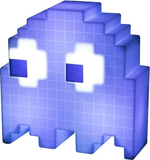 Paladone Lampă decorativă pentru copii Pac-Man Ghost cu Schimbări de Culori Albastru